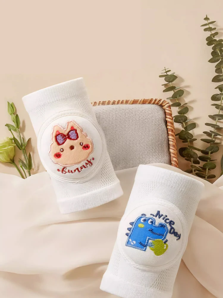 Enfants fille garçon ramper coude tout-petits bébé genouillères sécurité maille genouillère protecteur jambière coussin Legging nourrissons enfants