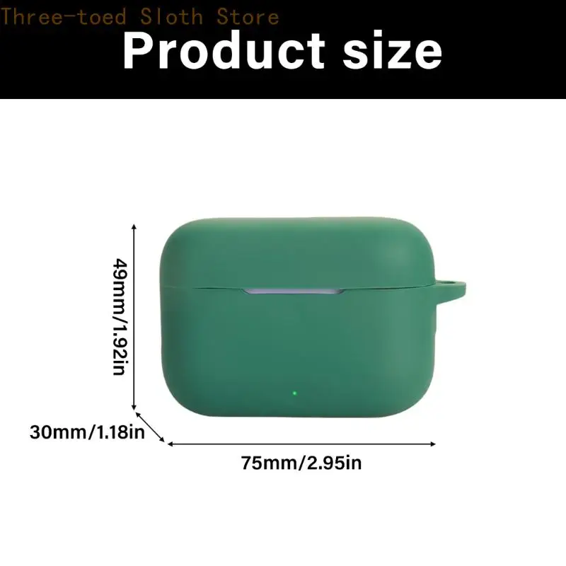 Flexible weiche Silikon-Schutzhülle für Knospen T200, stoßfeste Abdeckung, kratzfeste Hülle für den täglichen Gebrauch E74A – Detail 6