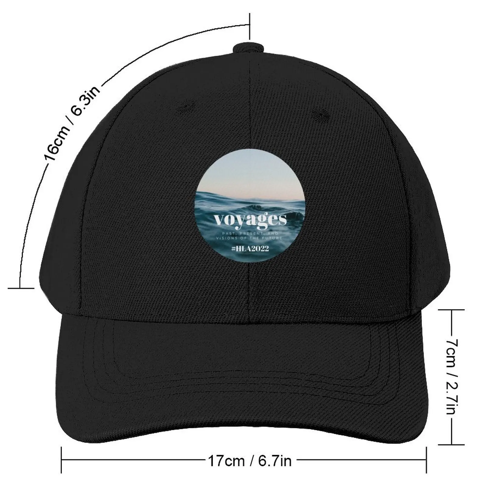 2022 Conference, Water Theme Baseball Cap Icon Military Cap Man Beach Elegant Women's Hats Men's