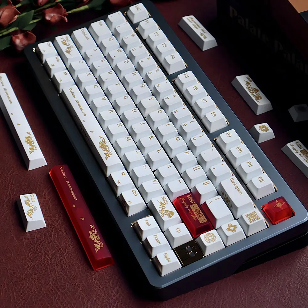 Original keycap gilt process is suitable for 61/64/68/75 mechanical keyboard