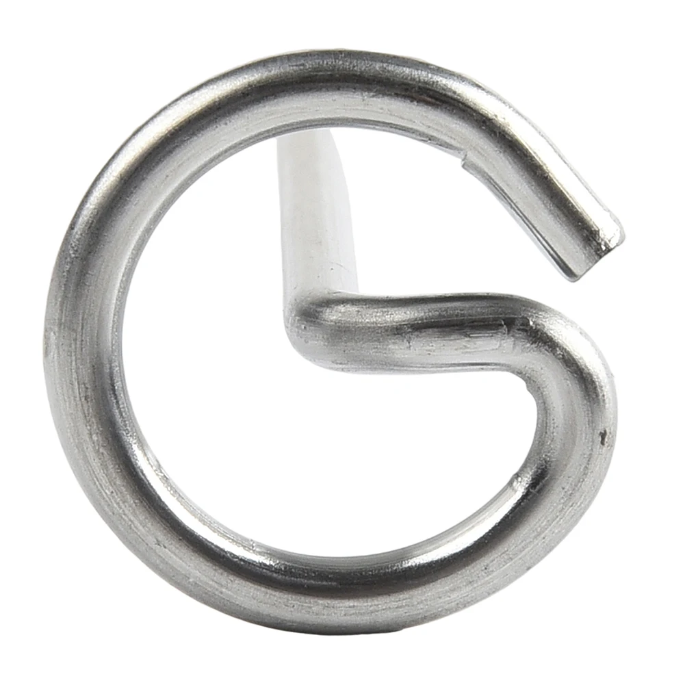 50 Pack Heavy Duty G-Shaped Ground Stakes For Garden Fabric & Outdoor Carpets - Galvanized Steel Landscape Anchors 15cm/20cm