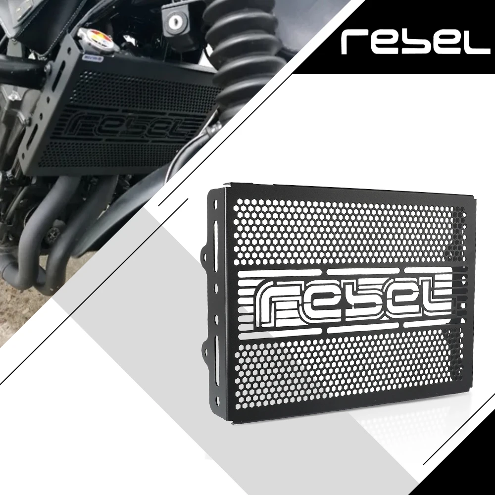 

Rebel300 Rebel500 Radiator Guard Grille Cover For HONDA Rebel Cmx 300 500 CMX300 CMX500 Rebel 2017-2025 Motorcycles Accessories