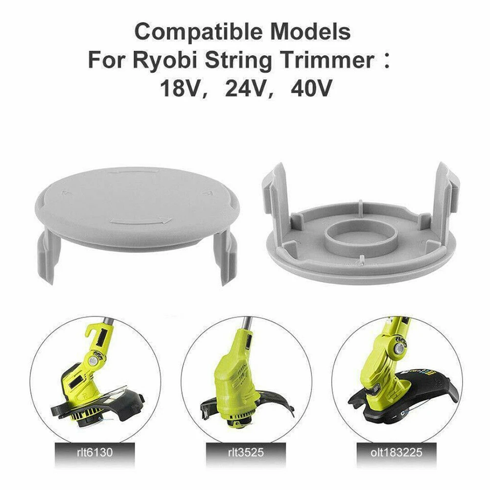 Spool Cap Cover Spool Line Cap Cover Mowing Spool Line For String Trimmer Grass String Kits Replacement 18V