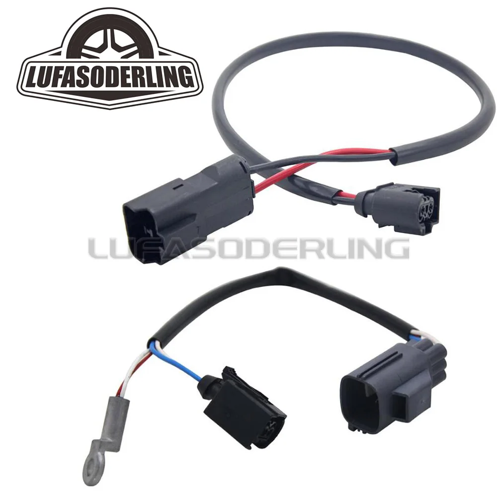 

1x For Land Rover Discovery LR3 LR4 AMK Type Air Compressor Temperature Sensor Line With 1x Normal Opposite Motor Line LR061888