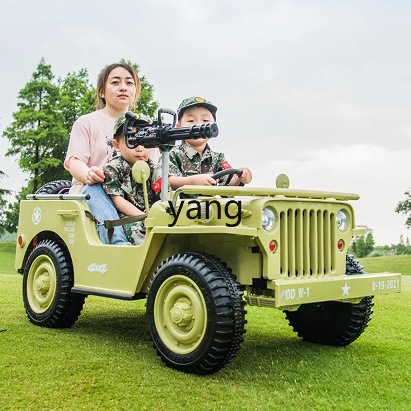 Cx Super Grote Dubbele Stoel Off-Road Jeep Kinderen Elektrische Auto Vierwielige Off-Road Baby Afstandsbediening Speelgoedauto