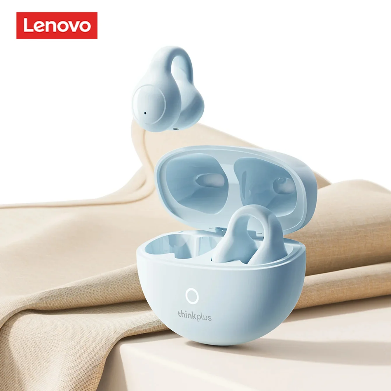 

Original Lenovo LP25 True Wireless Ear Clip Design Bluetooth Headphones Noise Reduction Running Sports 2025 New Earphone