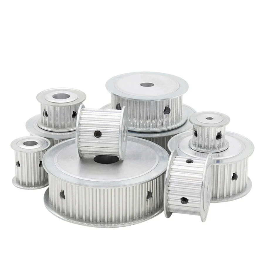 HTD-3M Timing Belt Pulley AF-Type 20T/22T/24T/25T/30T/32T to 50 Teeth Bore 5mm to 20mm Slot With 11mm For 10mm Width Timing Belt