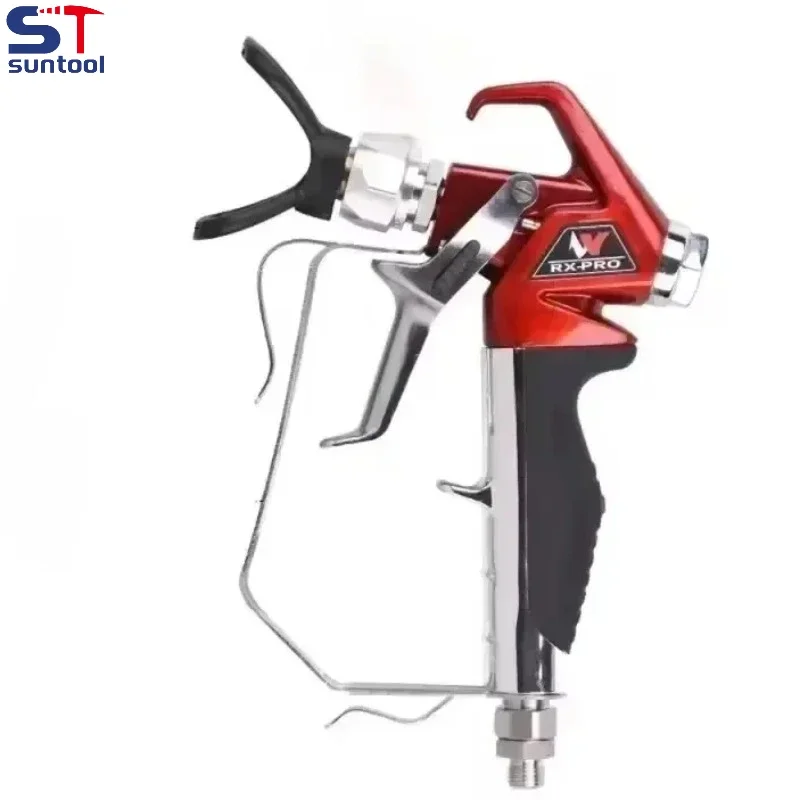 

Suntool 538020 Paint Spray Gun RX-Pro Red Series High Pressure Airless with Guard Titan 0538020 Paint Gun