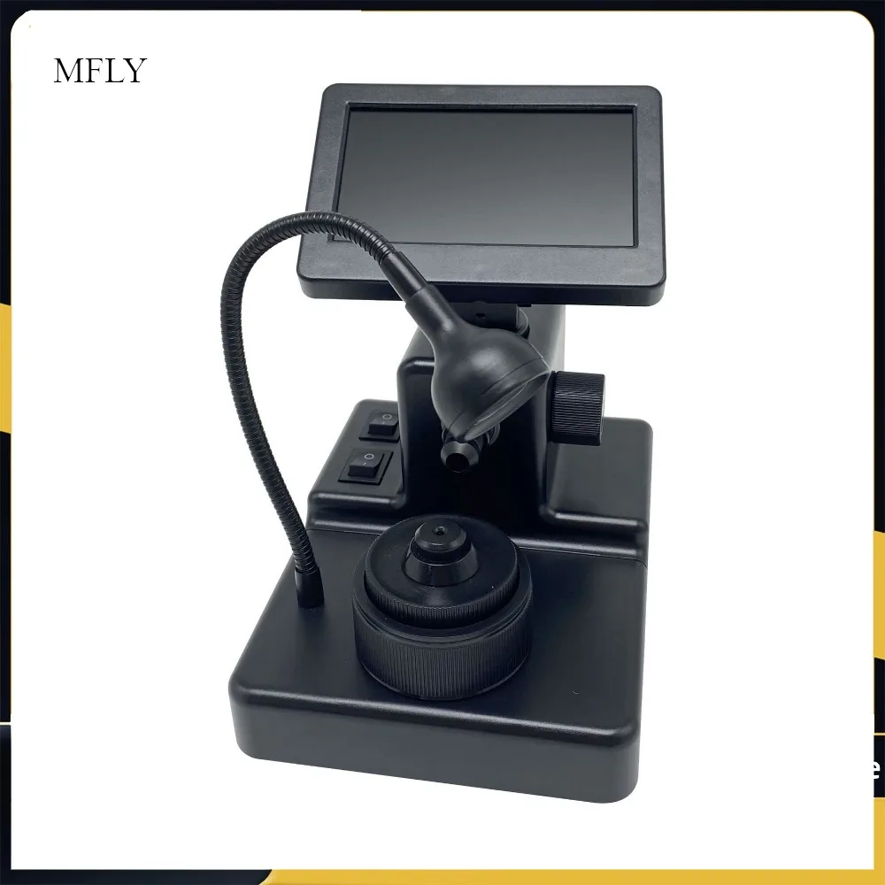 LCD HD Screen Diamond Girdle Code Viewer Microscope for Loose Diamond Inscription Viewer HJ-1000 4.3Inch 50X-1000X