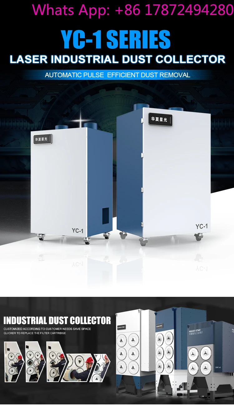 【2026】Portable Industrial Vacuum Smoke Extractor Pulse Jet Cleaning Big Power Welding Dust Collector New for Industrial Dust