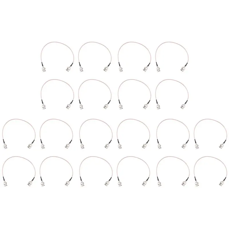 A33T-20Pcs 3G HD SDI Cable BNC Cable 30Cm 75 Ohm For Cameras BMCC Video Equipment Supports HD-SDI 3G-SDI 4K 8K Video Cable