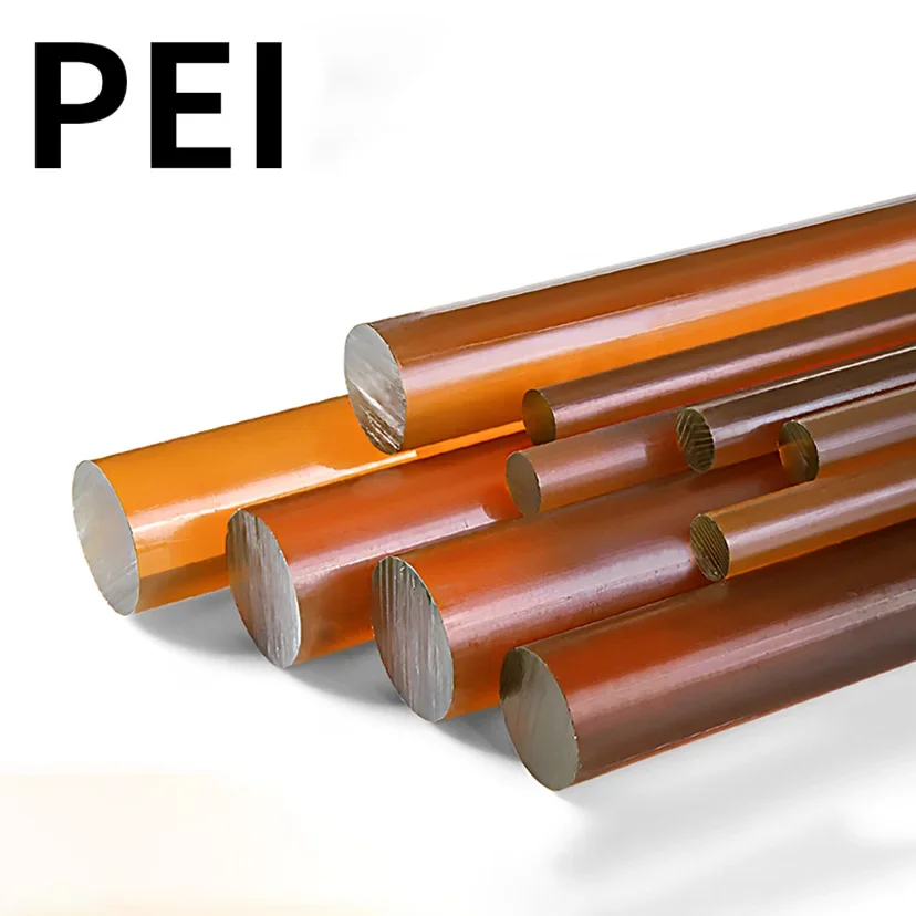 

Polyetherimide Round Rod PEI Solid Round Rod, Diameter 6-60mm Length 100/200/300/400/500mm
