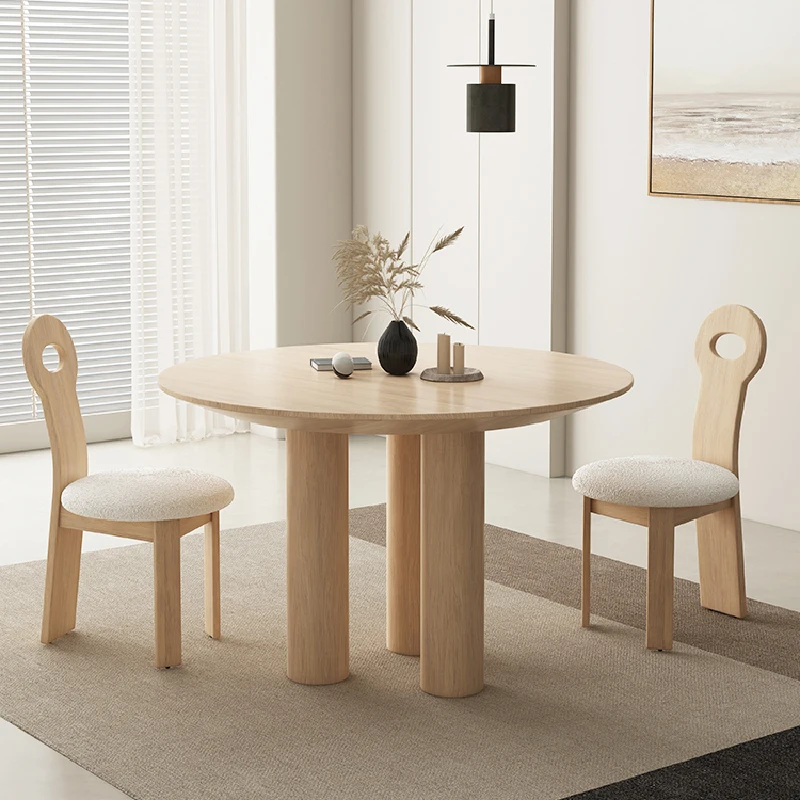 Modern Center Round Table Dining Mobile Kitchen Coffee Dining Tables Living Room Console Muebles De Cocina Home Furniture