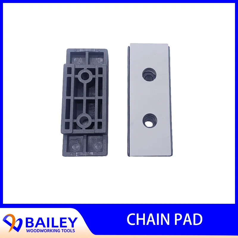 BAILEY 10PCS 80x31mm Chain Pad Chain Track Pad Small Padlocks with Keys for Edge banding Machine Woodworking Tool Accessories