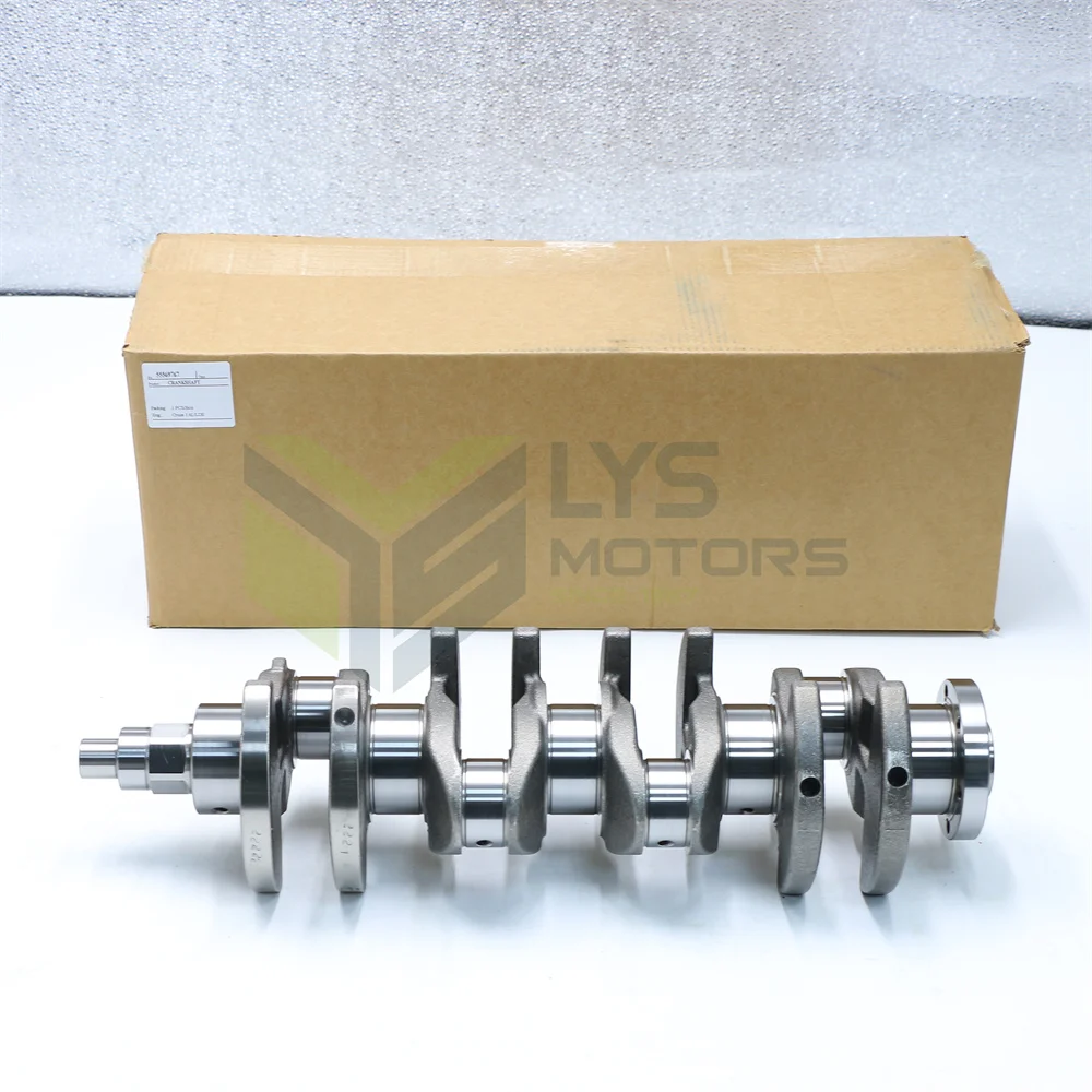 High Quality New OE 55569767 Engine Crankshaft for Chevrolet Cruze J300 1.6L Ecotec Engine LDE Iron Cast Crankshaft