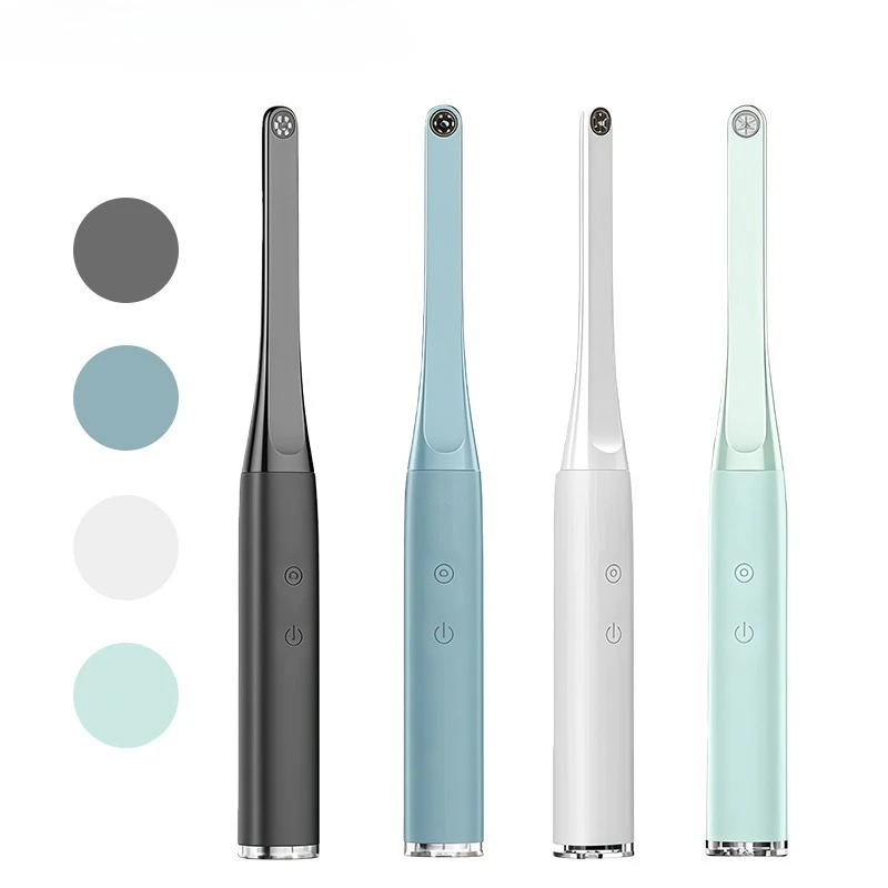 1Pcs Dental Mirror with Visualization Tooth Examination with Lighted Electronic Mirror High-Definition Pixel Intraoral Camera