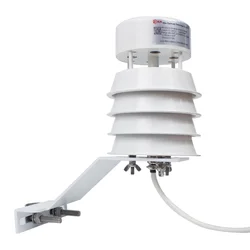 Mini Anemômetro Ultrassônico Sem Fio, Direção da Velocidade do Vento, Temperatura do Ar, Umidade, Sensor de Tempo, 5 em 1, RK900-09, 12VDC, RS485