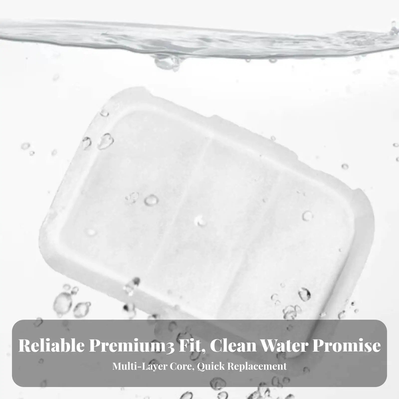 Compatible Smart Hydrator Pro Strainer Pad White Industrial Filter for Pet Water Fountain Cleanup