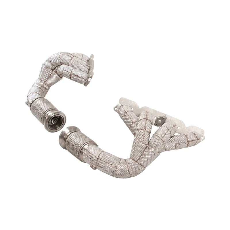 High Performance Wire Polishing Process Exhaust Modified for Ferrari 458 Racing Factory Direct
