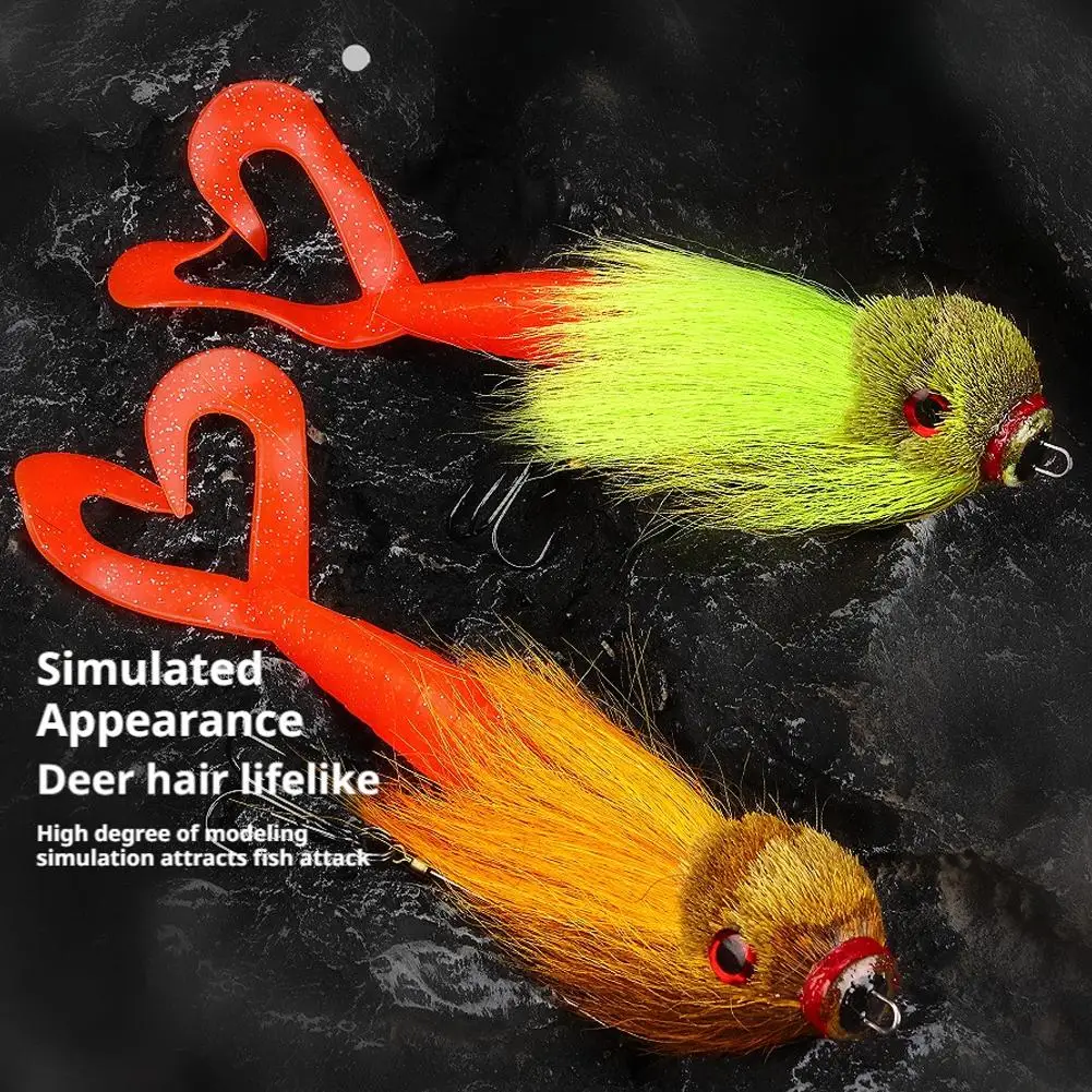 ماوس الطفل سويمبايت باكتيل ماوس إغراء الشارب تلاعب موسكي بايك لعبة الصيد اليد تعادل الغزلان الشعر الجسم الصلبة تلاعب معالجة #3