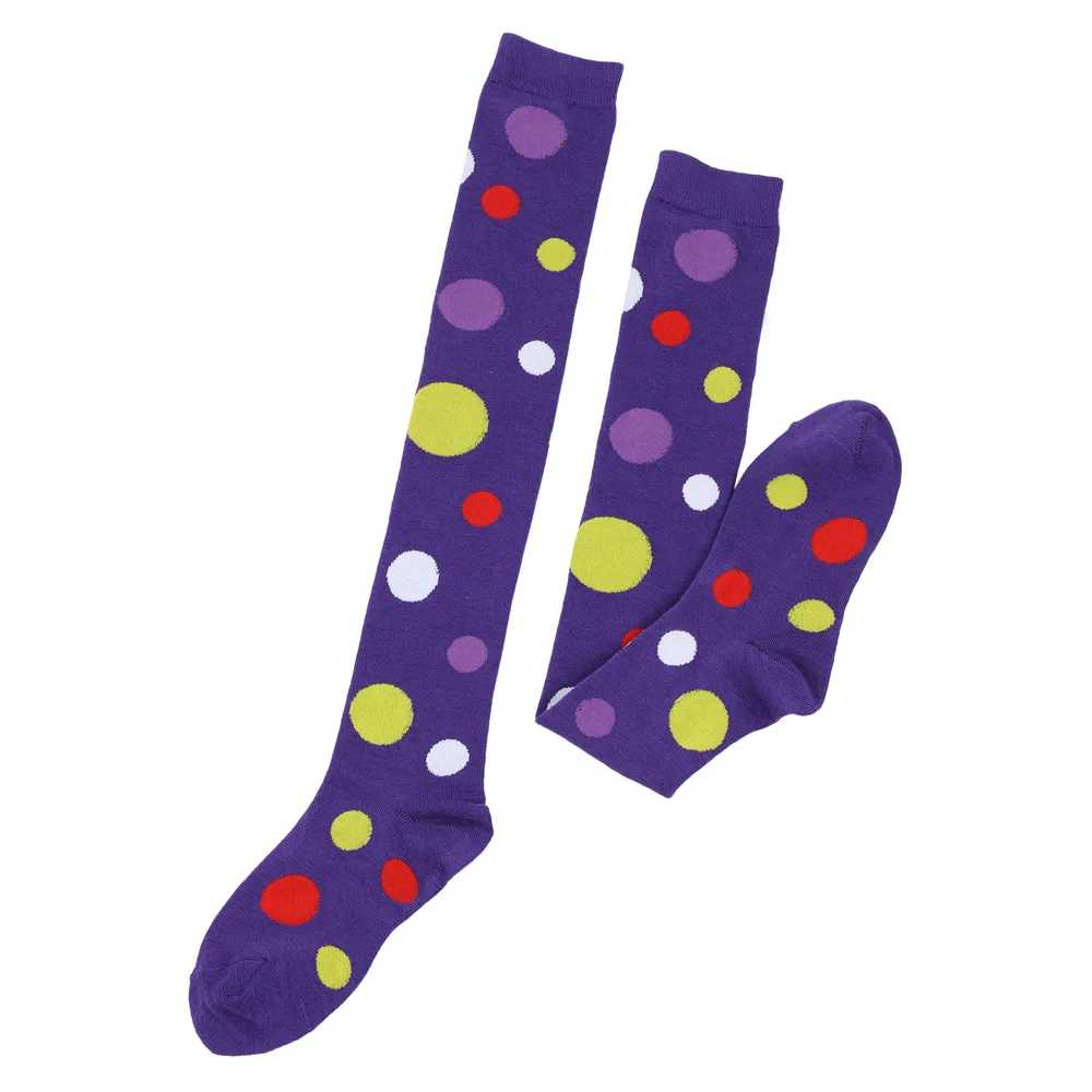 Große gepunktete Strümpfe für Damen, über Knie, hohe lange Socken, bunter Kuh-Druck, Anime-Performance, Cosplay-Requisiten, Party, Festival, Geschenke – Detail 17