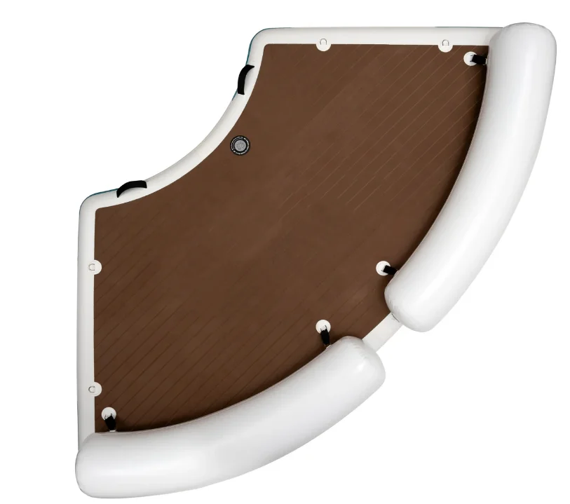 Adult Floating Lounge Sofa Couch Inflatable Dock Platform for Yacht Water Fun Amusement Floats Raft Tanning Pool Platform Pad