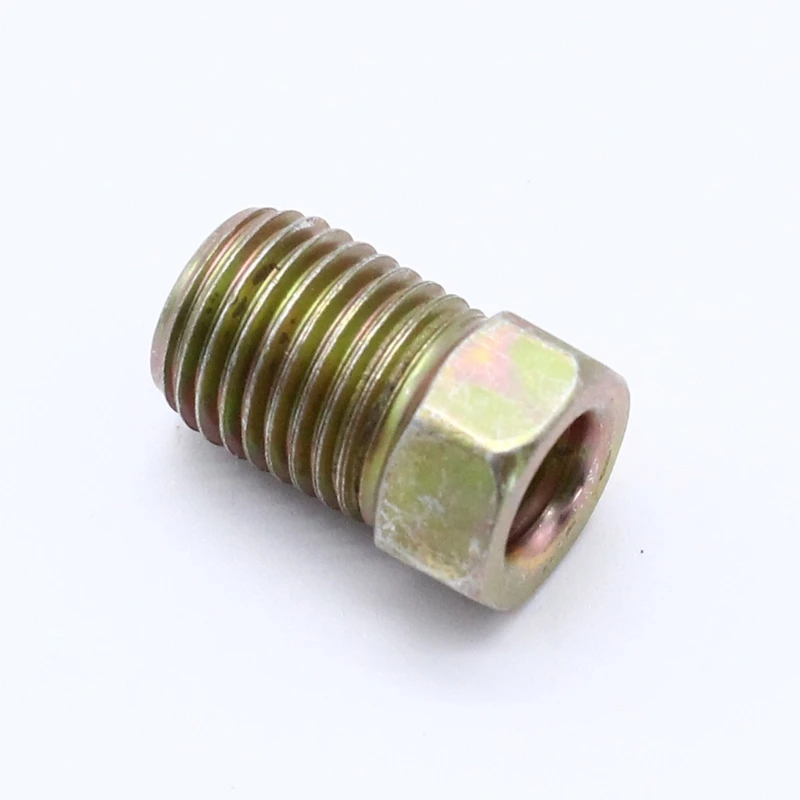 3/8-24 Omgekeerde Flare Buis Moeren Auto-onderdelen Threads Moeren Past voor 3/16 inch Buis Dropship