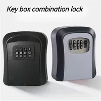 Key Custodian Combination Lock Wall Mounted Waterproof 4-digit Password 5pack Key Storage Box Easy To Repair Home or Office Safe