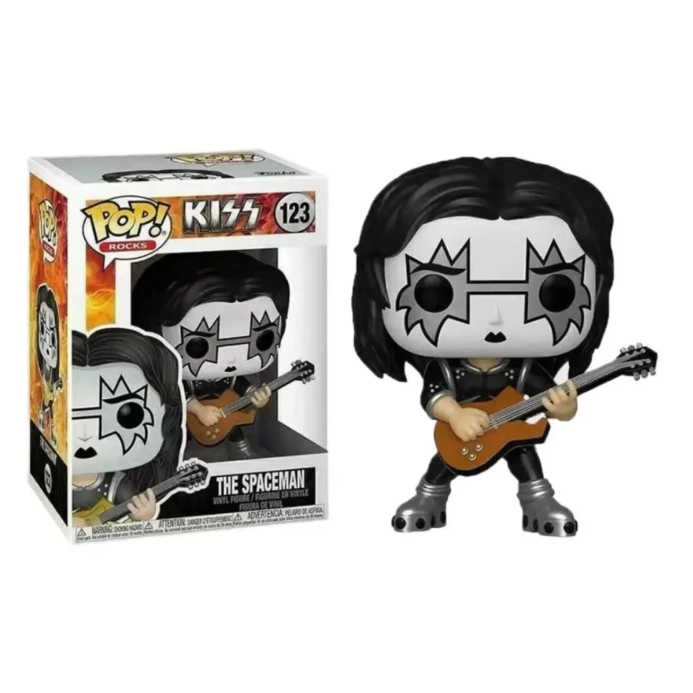 POP Vintage Heavy Metal Kiss Band Rock Poster Music Team pops Decoration Ornaments Action Figure Collection Model Toys