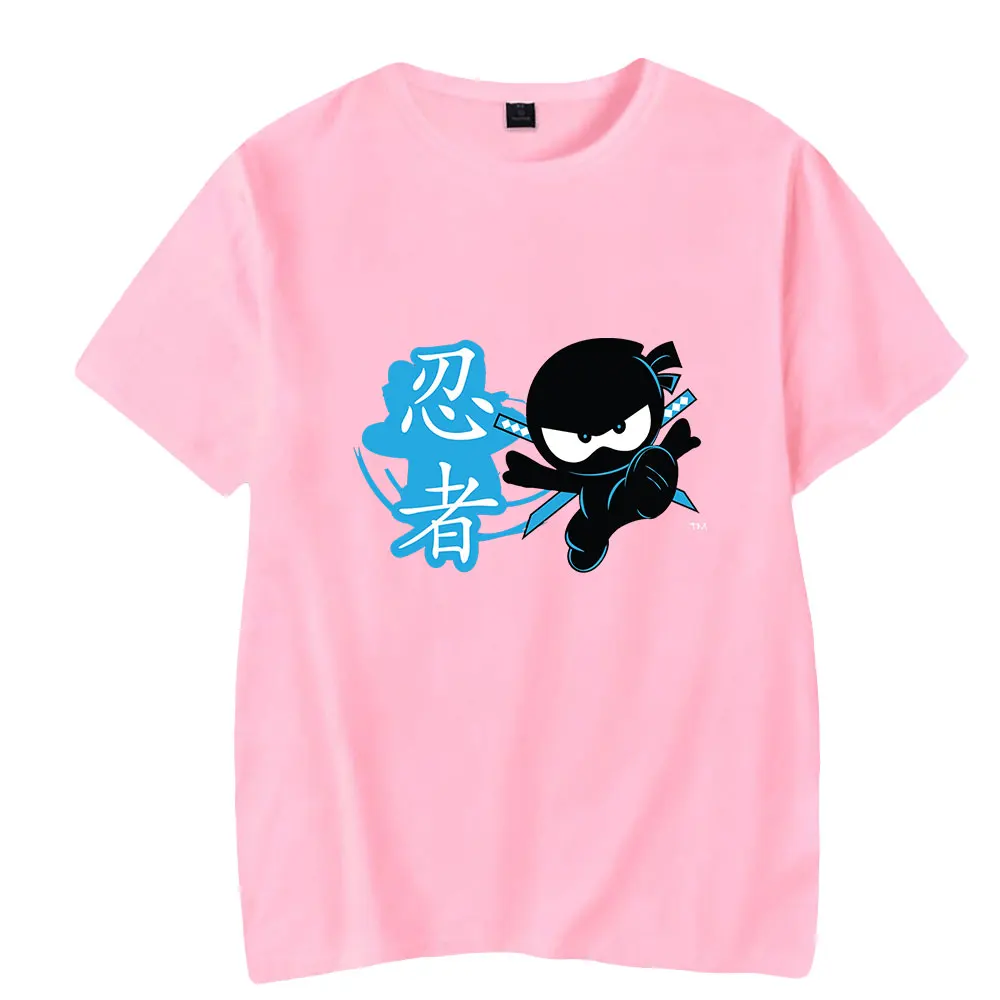 Camiseta de Ninja Fam Merch Ninja Kidz Unisex, camiseta de manga corta con cuello redondo, ropa de calle, Tops divertidos