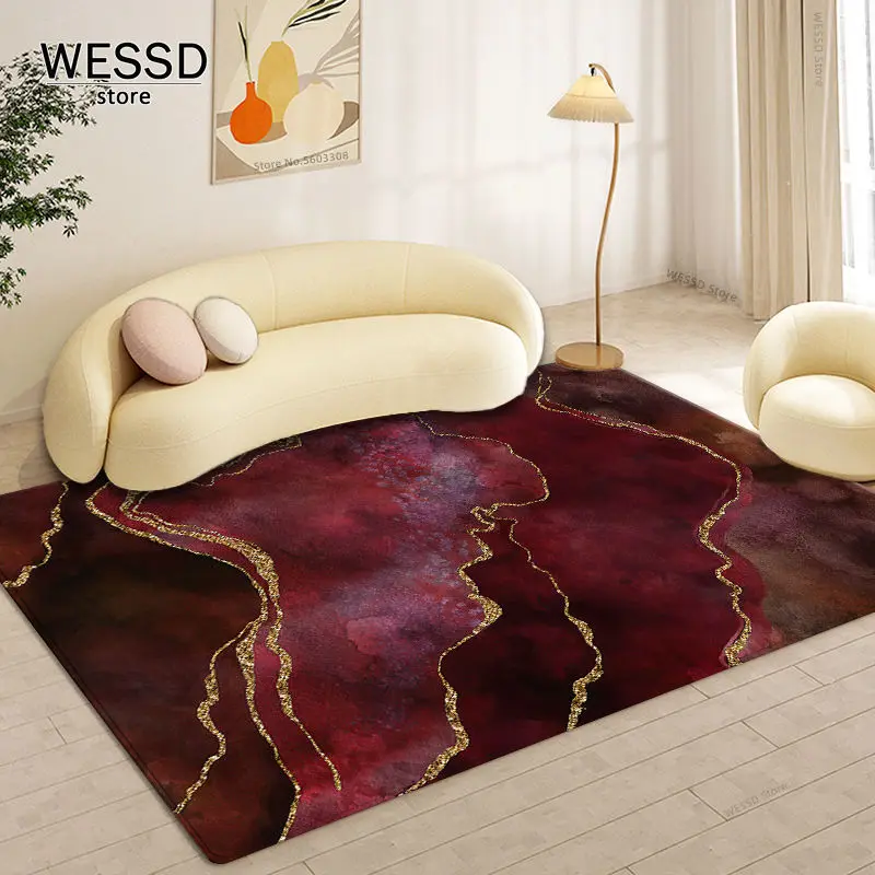 Abstract Watercolor Rug Bedside Mat Decorative Rugs For Girl Rooms Large Floor Mat Kitchen Mat Bathroom Carpet