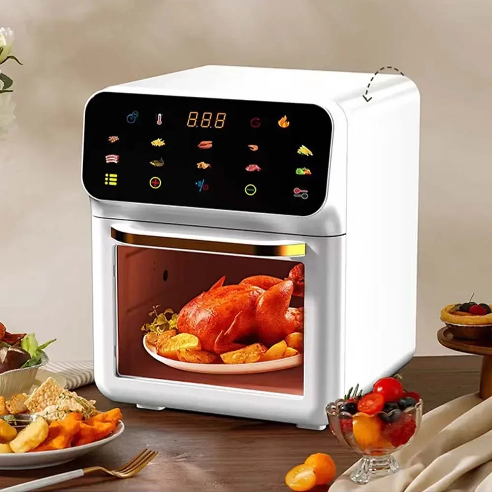 Z Freidora De Aire doméstica De 12L, horno eléctrico multifuncional, horno eléctrico para el hogar, Freidora De Aire Sin Aceite