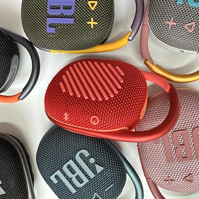 Jbl-クリップ付きミニBluetoothスピーカー,ポータブル,防水,屋外用,フック付きベース,長いバッテリー,オリジナル