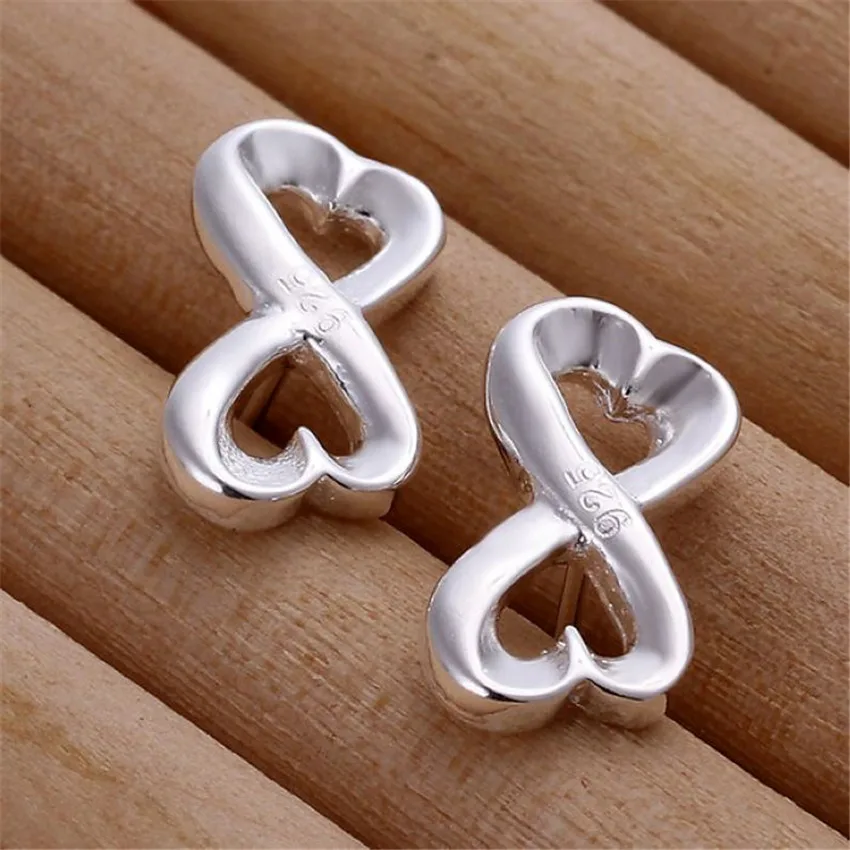 Exquisite 925 Sterling Silver Butterfly Stud Earring Fashion Creative Earrings For Women Birthday Gift Charm Wedding Jewelry