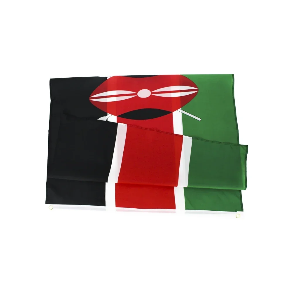 90x150cm Kenya Flag Kenya Polyester Flag indoor outdoor Decoration