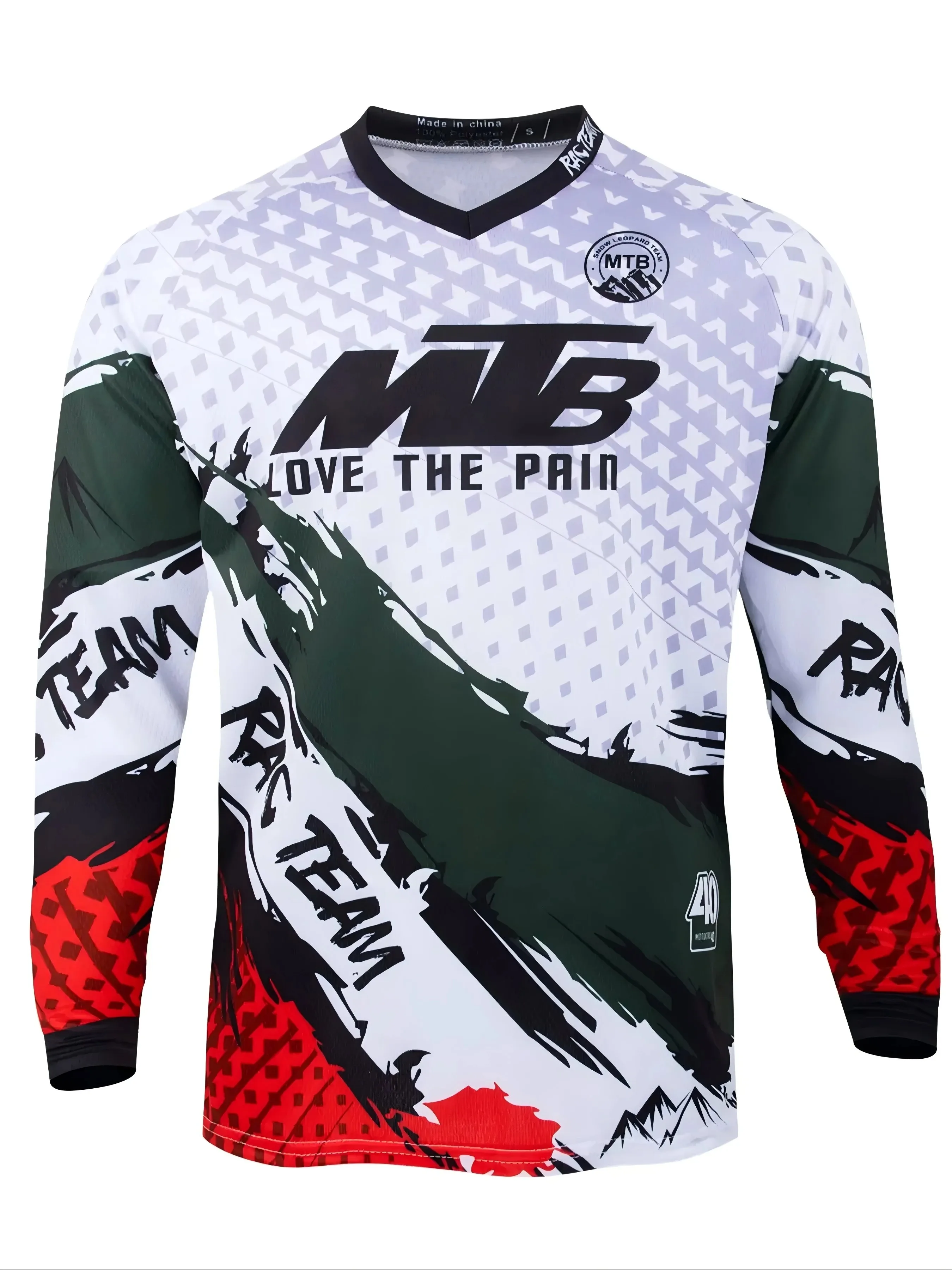 2026 PROFESSIONAL LONG-SLEEVE MTB JERSEY – BREATHABLE AND QUICK-DRYING IDEAL FOR PARENT-CHILD OUTDOOR TRAINING AND RACING