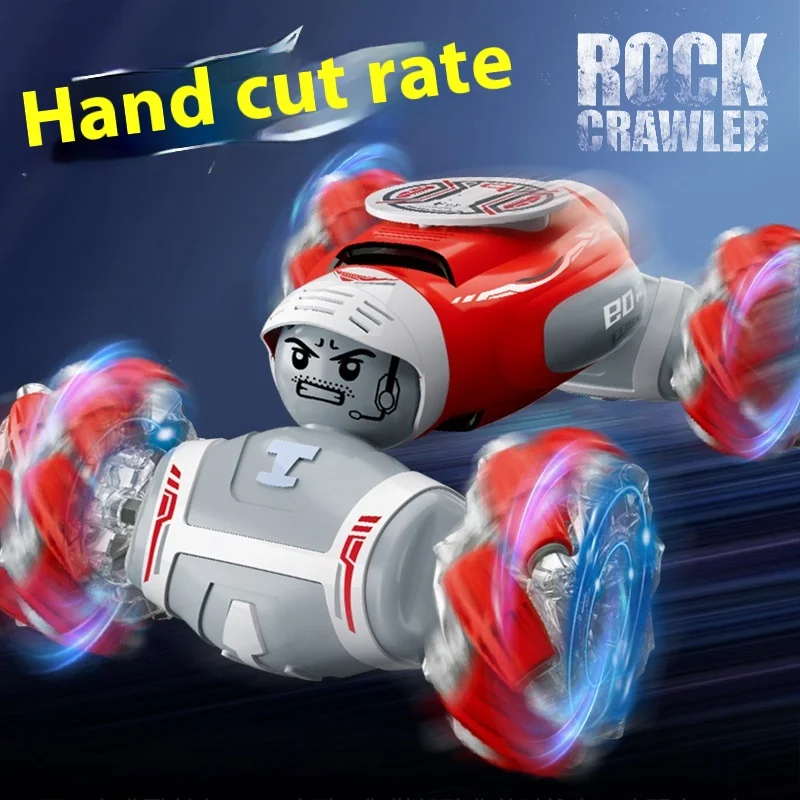 

Rc Children's Large Double-sided Gesture Sensor Stunt Twisting Car Lateral Drift Electric Climbing Deformation Toy Car