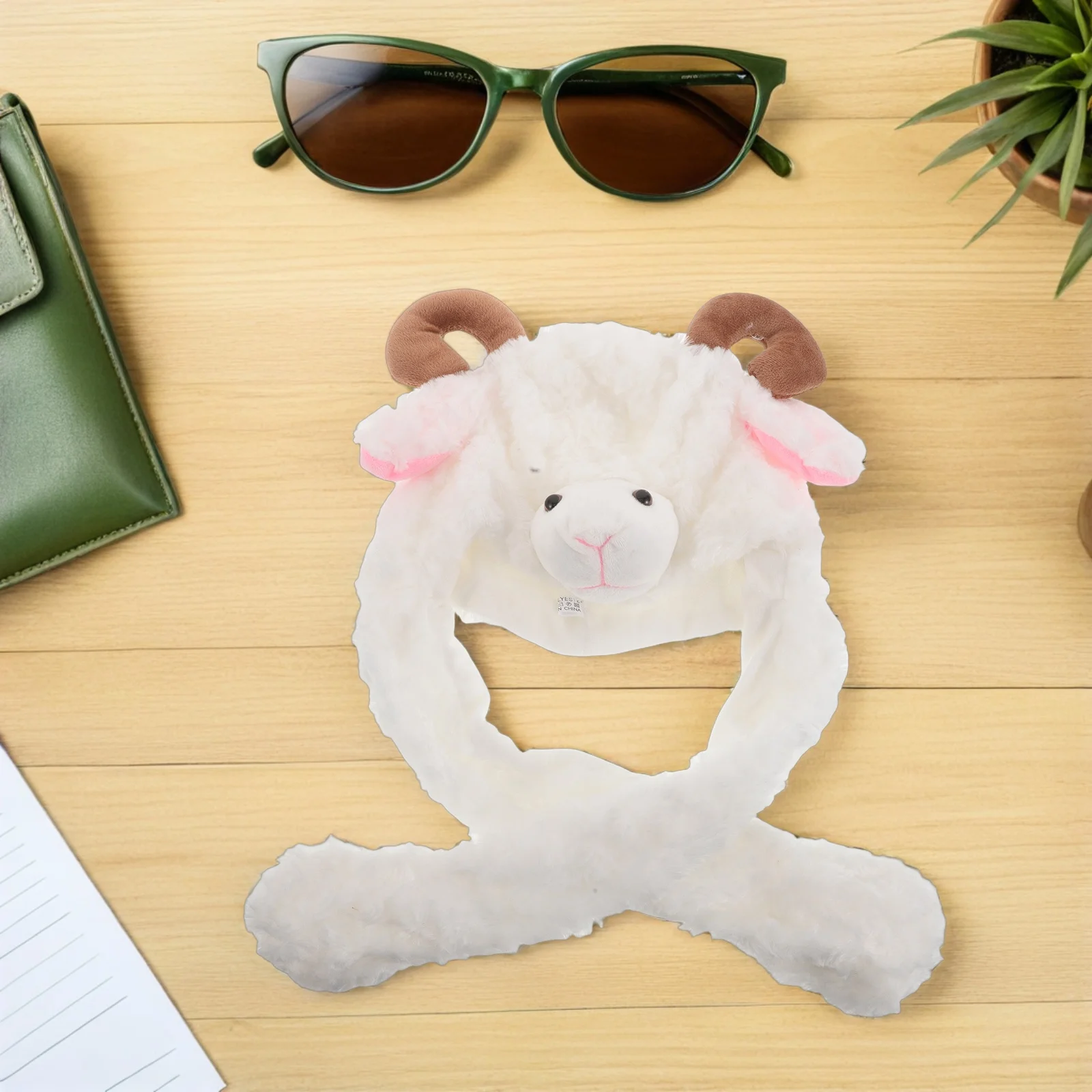 여성용 동물 귀덮개 모자, 따뜻한 겨울 귀마개, 귀여운 파티 촬영 소품