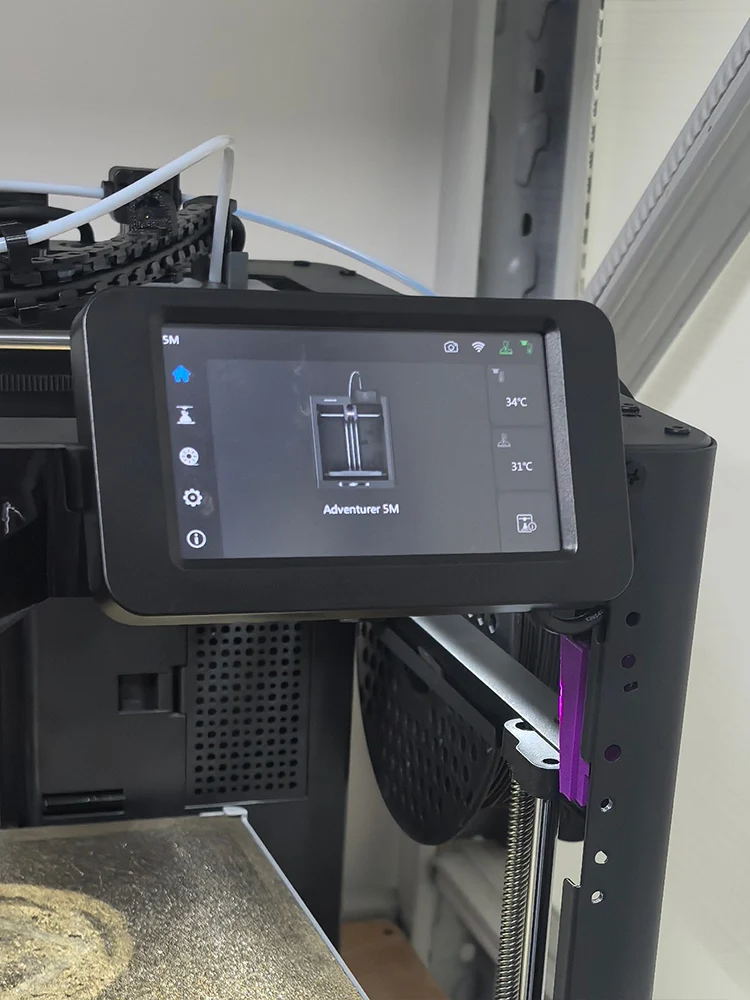 Ulepszony zestaw ekranu dotykowego do Flashforge Adventurer 5M, łatwy w instalacji, do drukarki 3D AD5M, części zamienne. — zdjęcie produktu 7