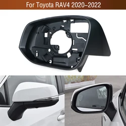 Car Wing Door Side Exterior Rearview Mirror Frame Case Trim Housing Shell For Toyota RAV4 RAV 4 2020 2021 2022