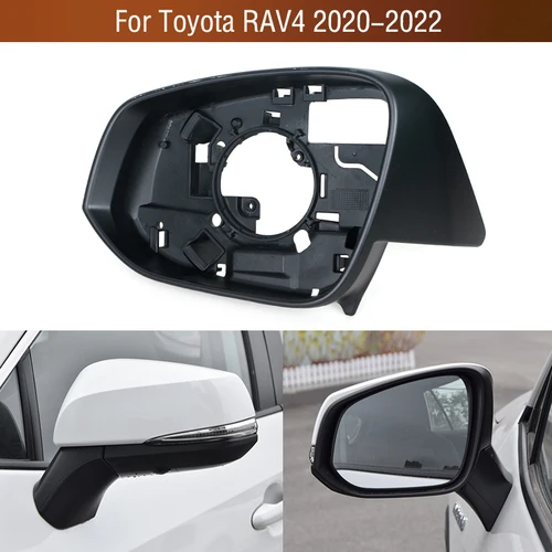 Carcasa Exterior para espejo retrovisor de coche, carcasa embellecedora para Toyota RAV4, RAV 4, 2020, 2021, 2022