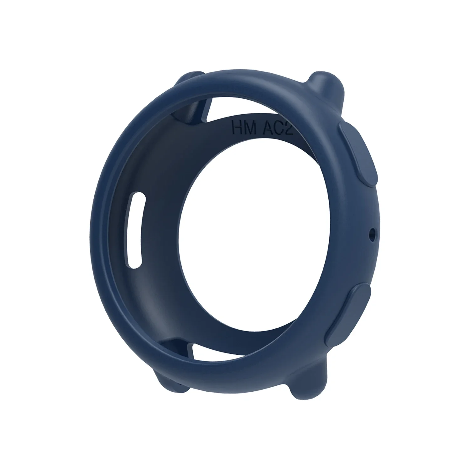 เคสซิลิโคนอ่อนนุ่มสำหรับนาฬิกาอมาซฟิต แอคทีฟ 2 สีลูกกวาด ครอบคลุมเต็มรูปแบบ ฝาครอบป้องกันสำหรับอุปกรณ์เสริมอมาซฟิต แอคทีฟ 2