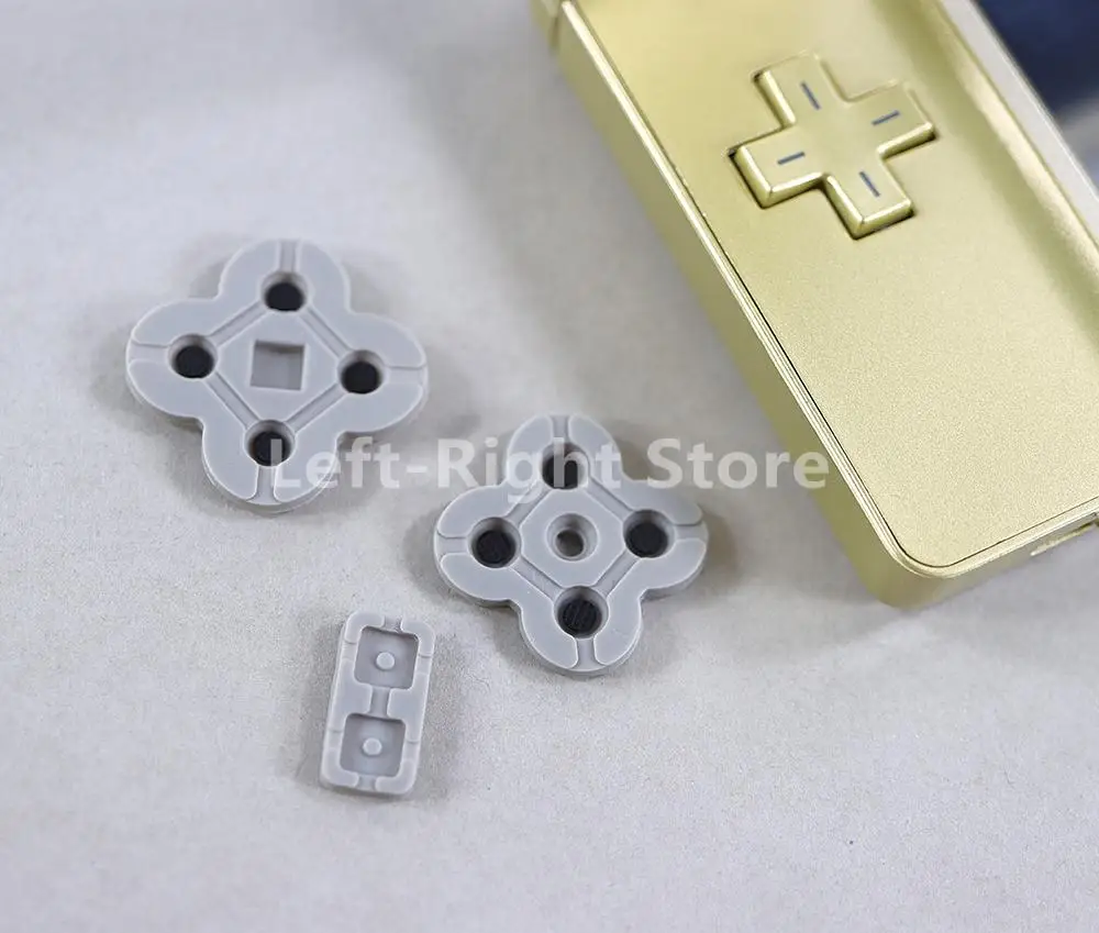 150sets For DS Lite For NDSIXL LL Conductive Rubber Button Pad Set For NDS NDSI Replacement Part For NDSL Silicon Buttons