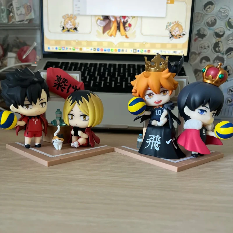

В наличии Оригинальный Gsc Qset+ Haikyuu!! Хината Сёйо Тобио Кагеяма Куру Тоцуру Козум Кенма 10 см Модель игрушки подарки на день рождения