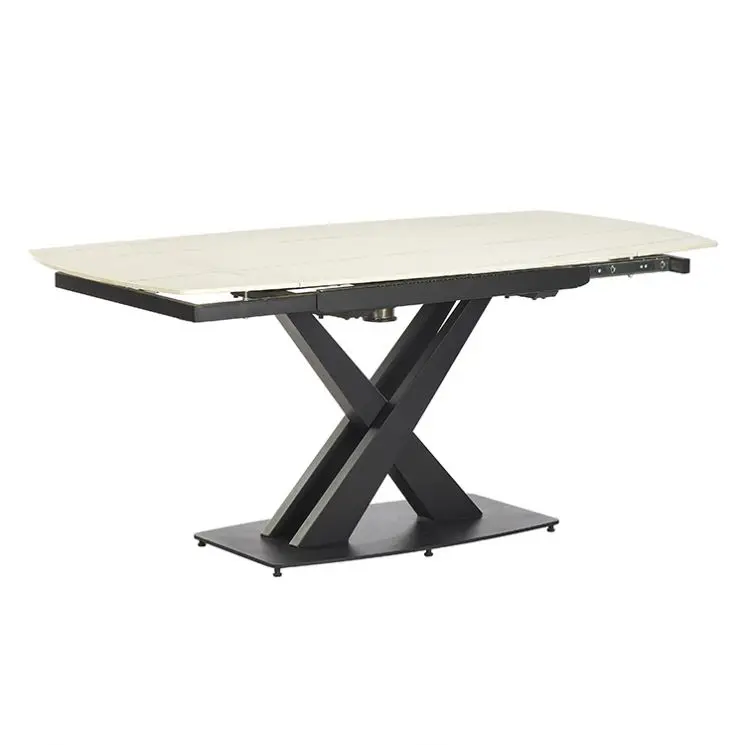 Nordic Sintered Stone Luxury Extendable Restaurant Large Kitchen Kitchen Dinning Room Furniture Dining Table
