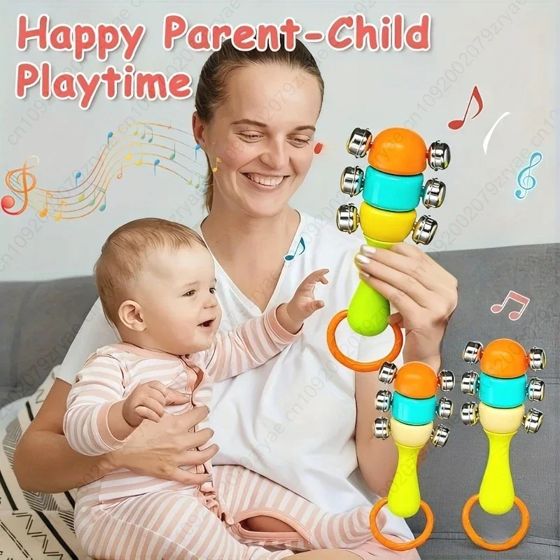 Baby vroege 3-laags rammelaar onderwijs puzzelspeelgoed