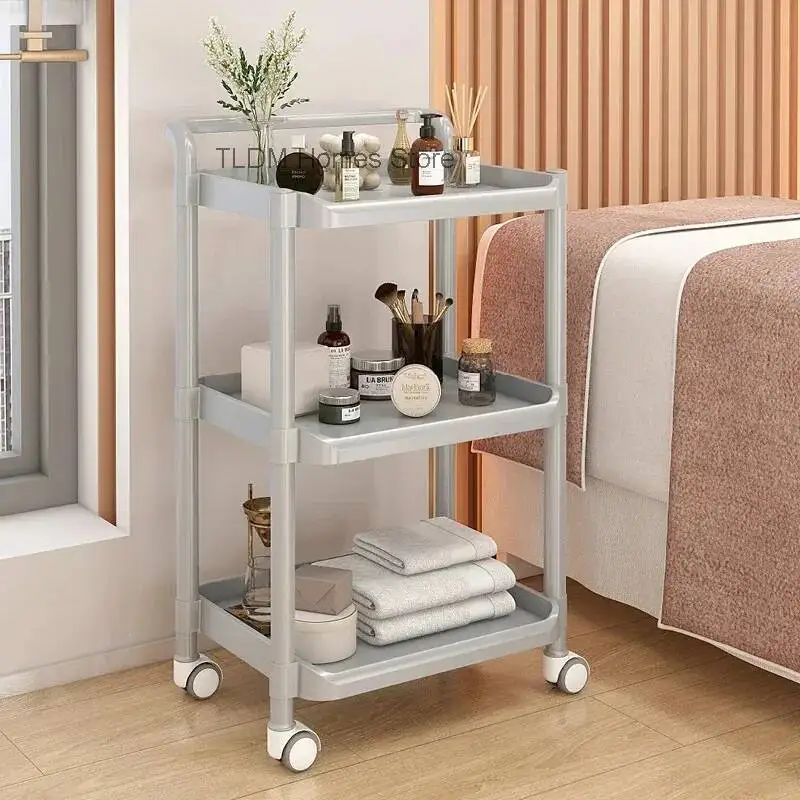 Japanese Style Simplicity Trolley Storable Barber Shop Modern Trolley Designer Multifunctional Furniture Pousser Un Chariot HBSC