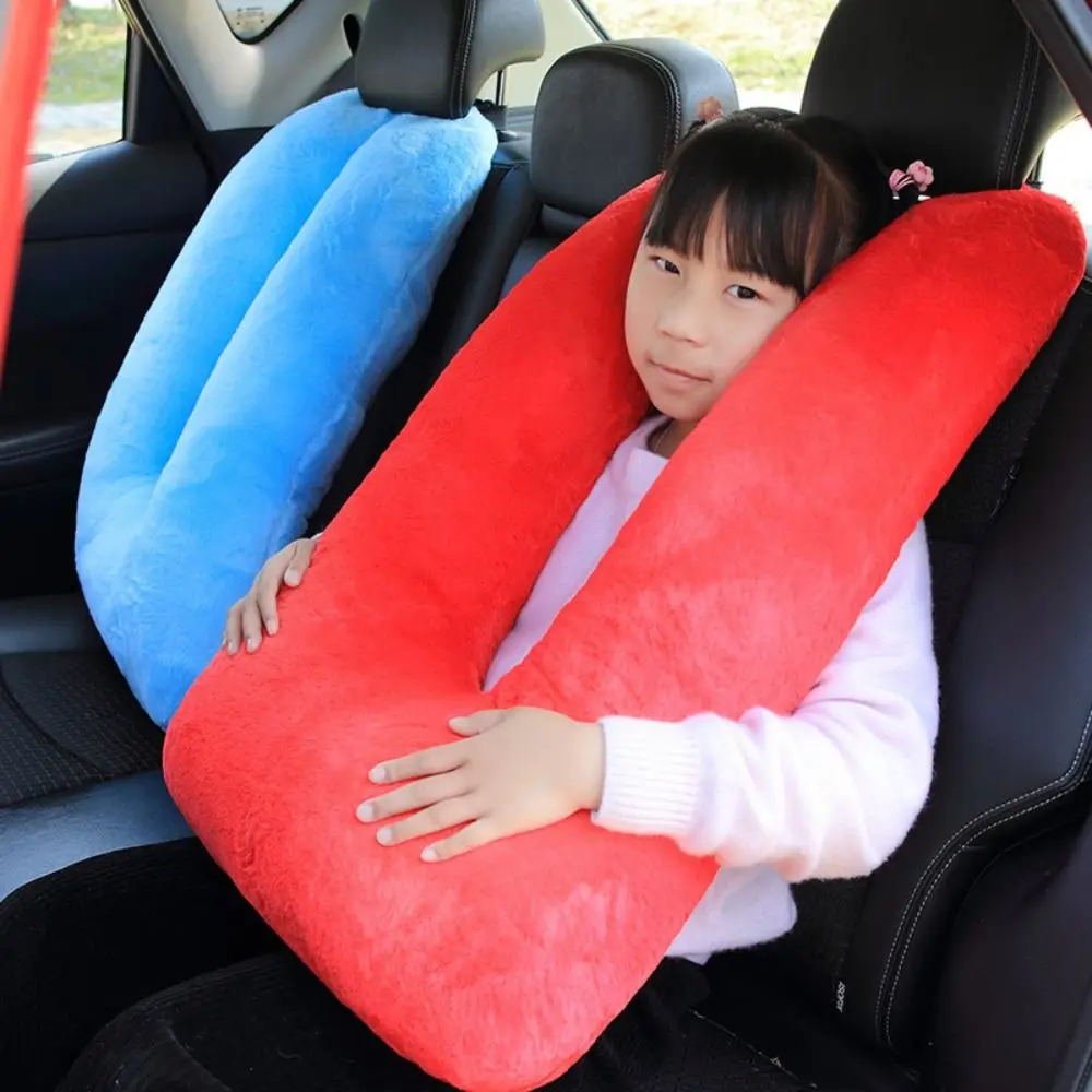 Durable Soft Traveling Car Pillow Head and Body Support Multi-function U Shaped Pillow Kid Road Trip Pillow