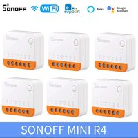 SONOFF MINI R4 Wifi Switch Module Wi-Fi 2 Way Switch Smart Home Module Wi-Fi Relay Voice Remote Control Alexa Google Home Alice