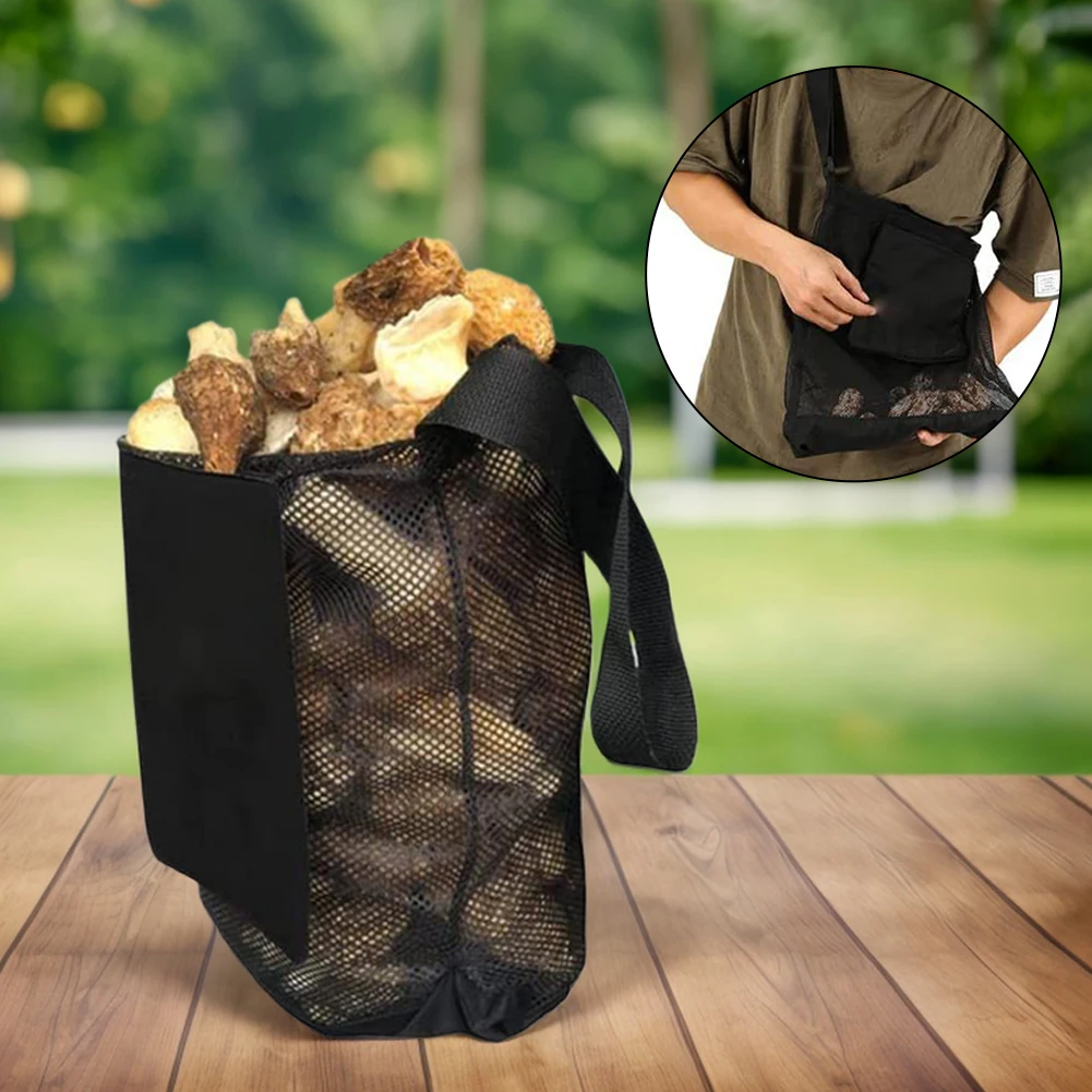 

Mushroom Foraging Bag Large Capacity Harvesting Bag with Adjustable Shoulder Strap for Mushroom Hunting Gathering and Outdoors
